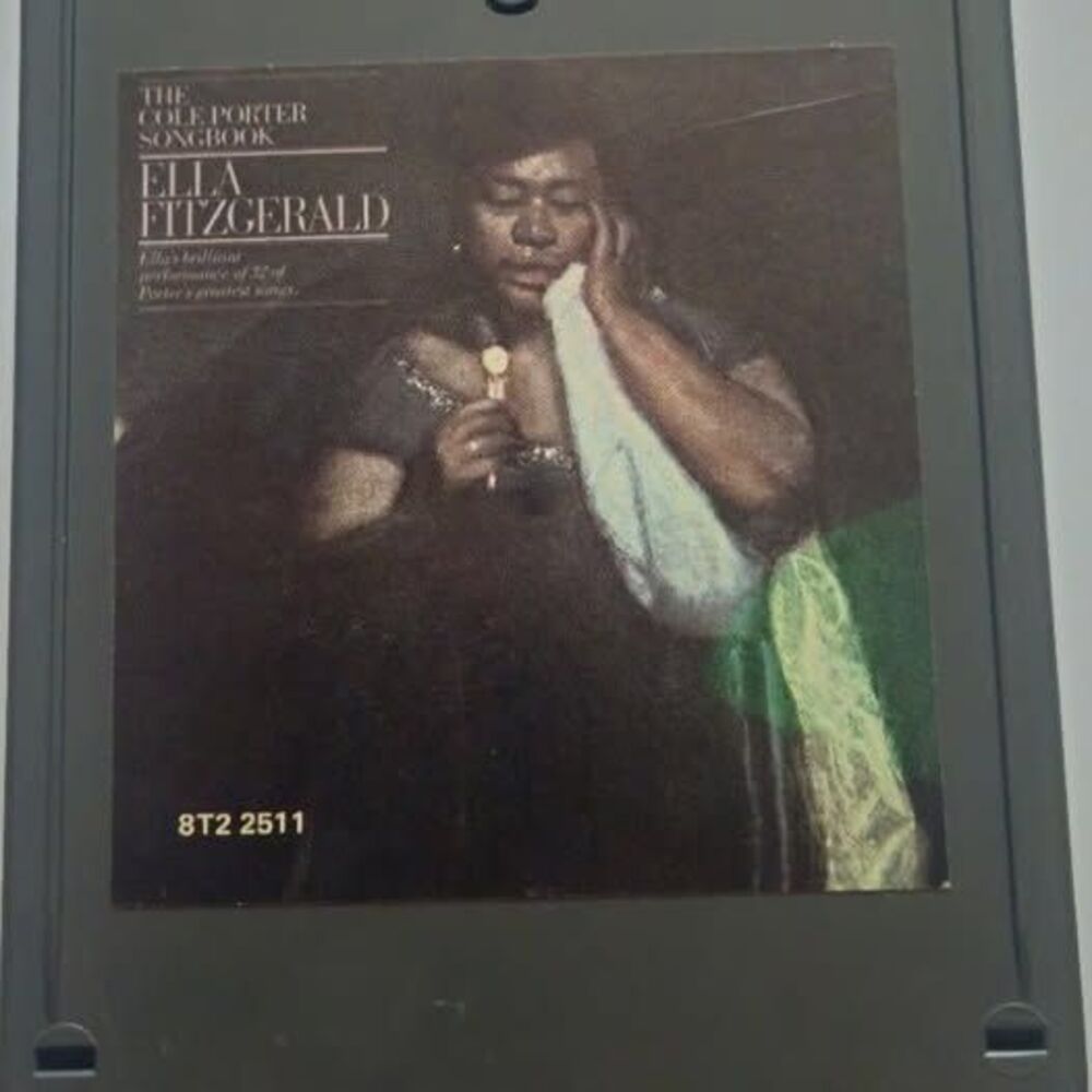 Ella Fitzgerald The Cole Porter Songbook 8 Track Tape Vintage